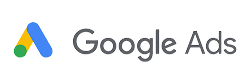 Logotipo de Google Ads para campañas de publicidad pagada hacia Páginas Web en Quito con SEO Y GEO.