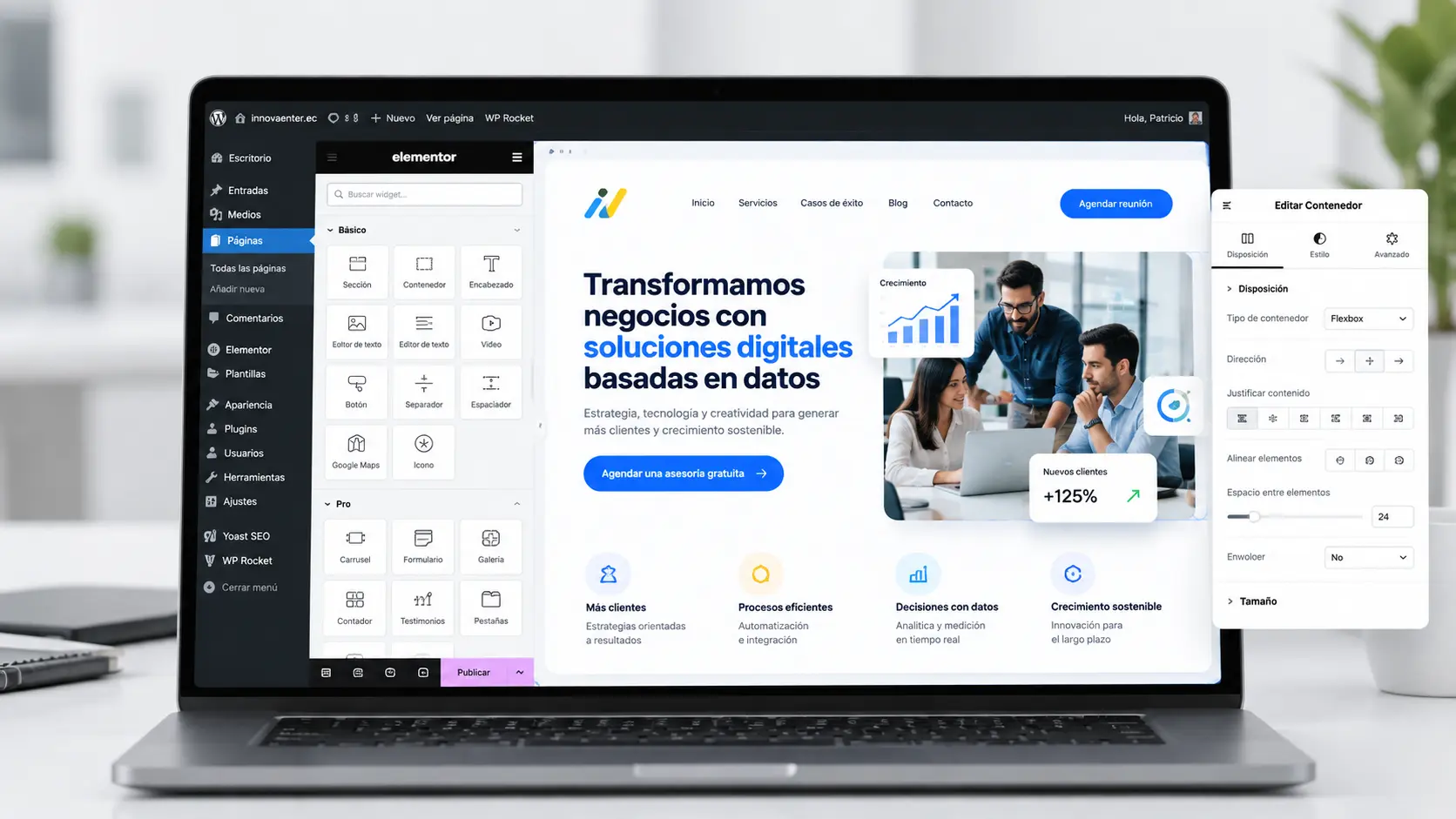 ¿Cuánto cuesta una página web en Ecuador? (Guía de Precios 2026) 7 paginas-web-faciles-de-administrar