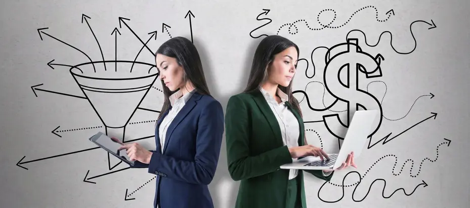 Análisis comparativo de prospectos y cierre de ventas realizado por una Agencia de Ventas.